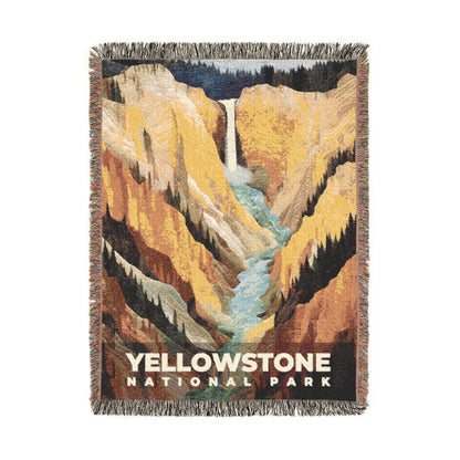Yellowstone National Park Woven Blanket | S09