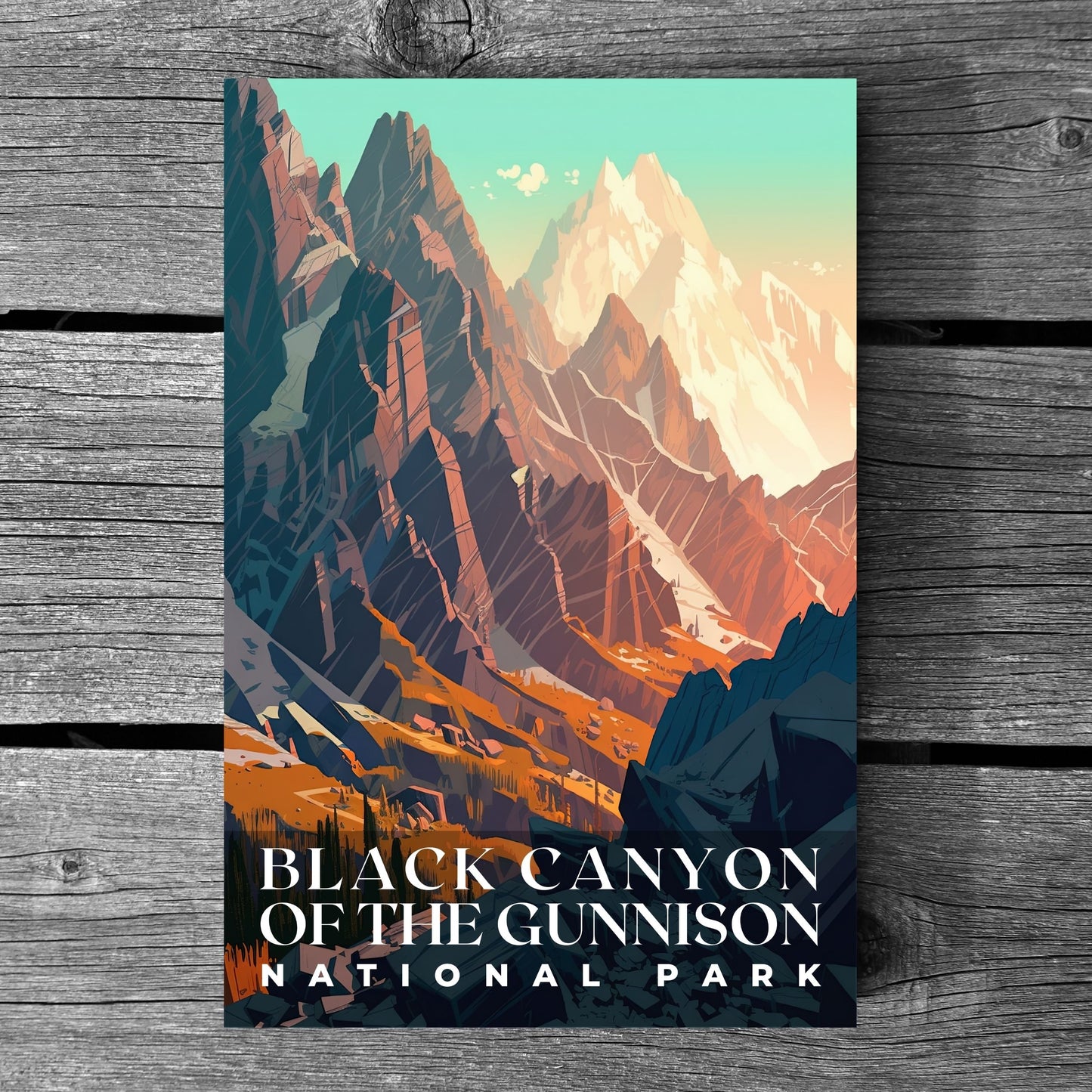 Black Canyon National Park Poster | S01