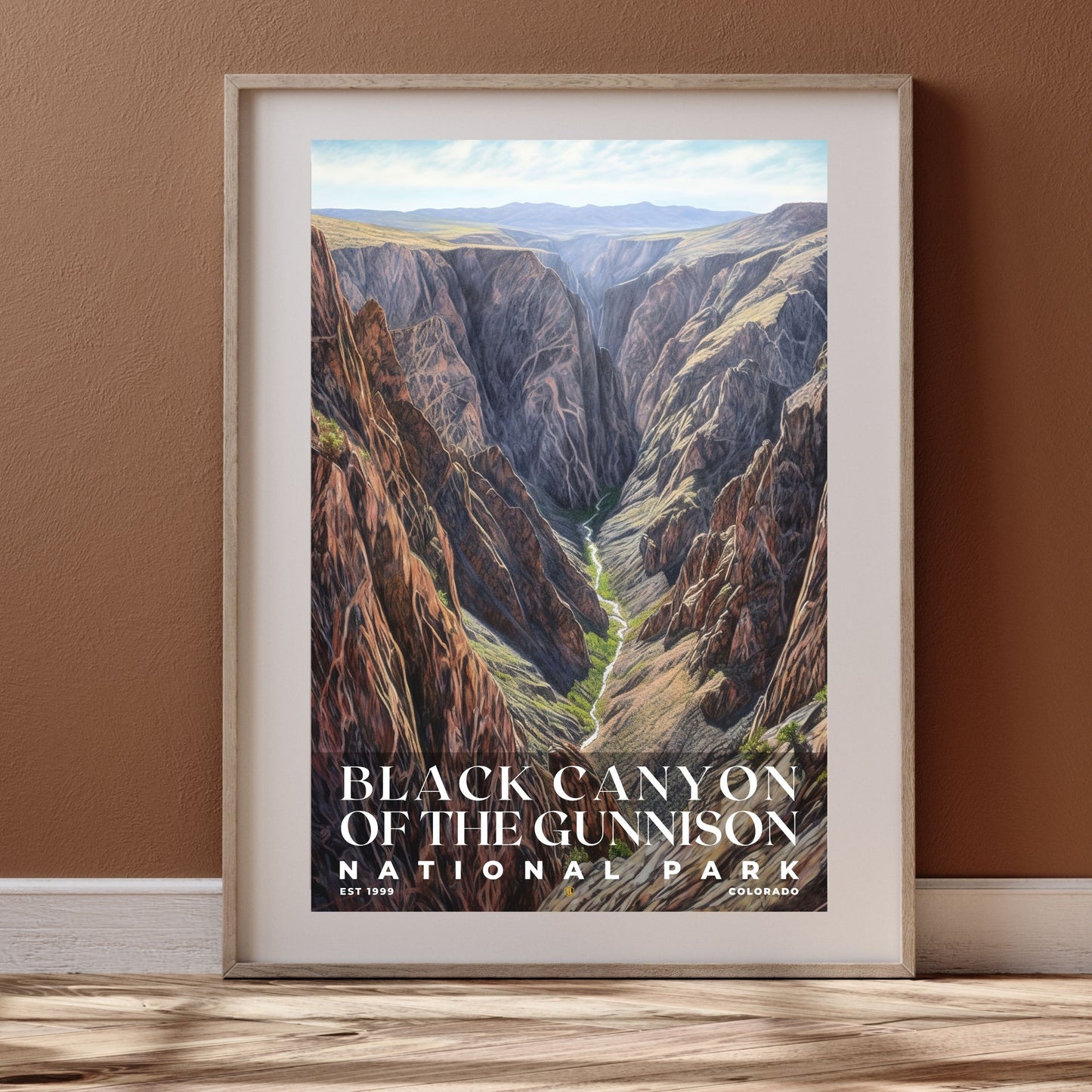 Black Canyon National Park Poster | S02