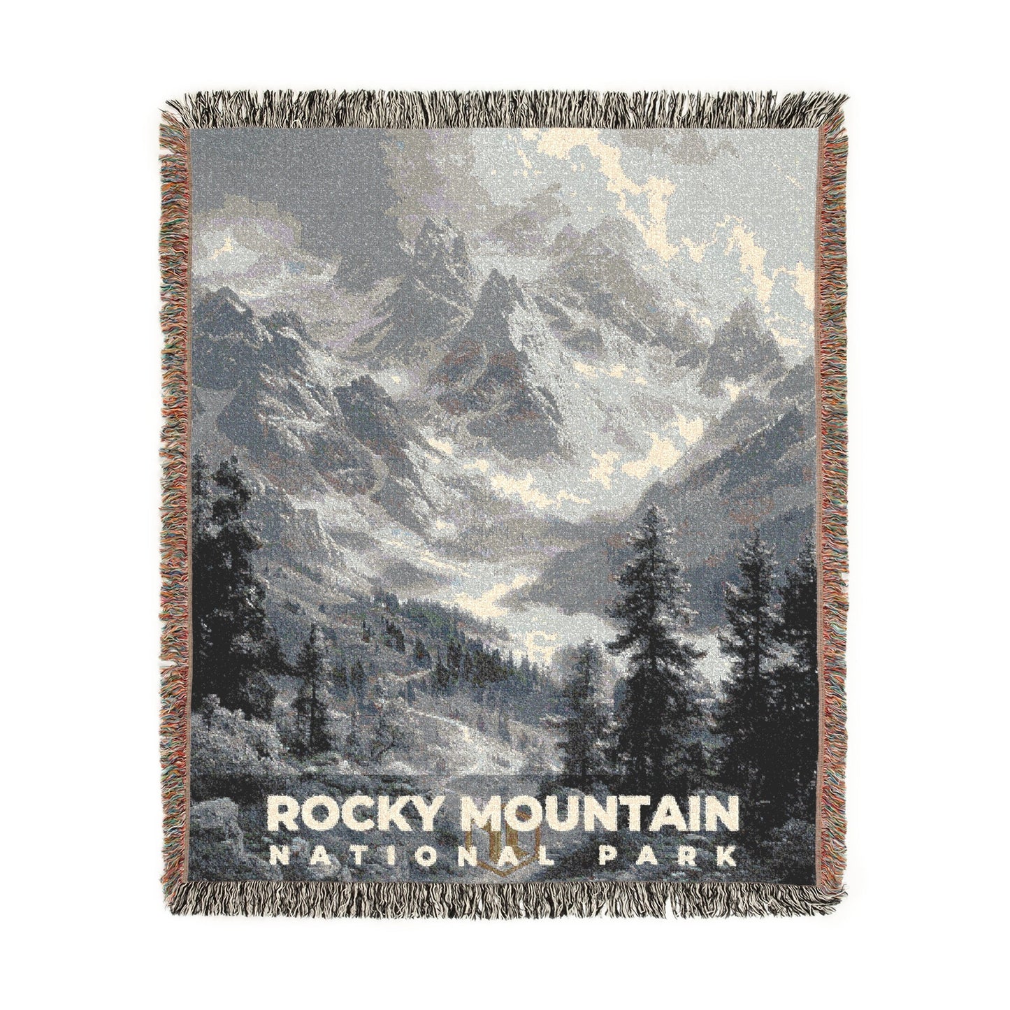 Rocky Mountain National Park Woven Blanket | S15
