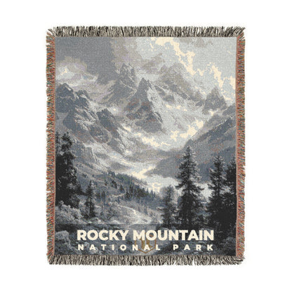 Rocky Mountain National Park Woven Blanket | S15