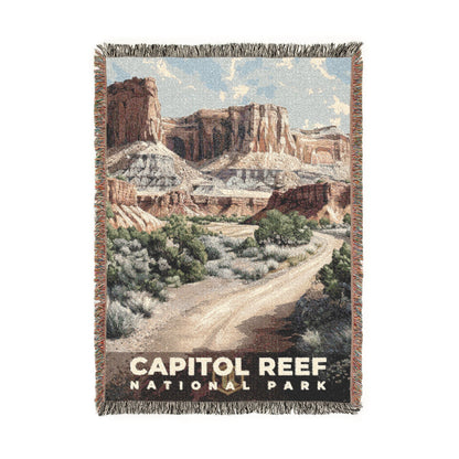 Capitol Reef National Park Woven Blanket | S17