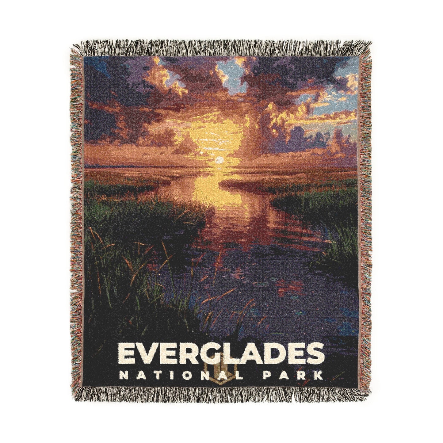 Everglades National Park Woven Blanket | S13