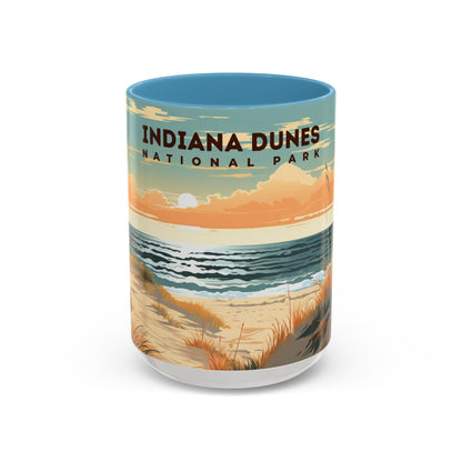 Indiana Dunes National Park Mug | Accent Coffee Mug (11, 15oz)