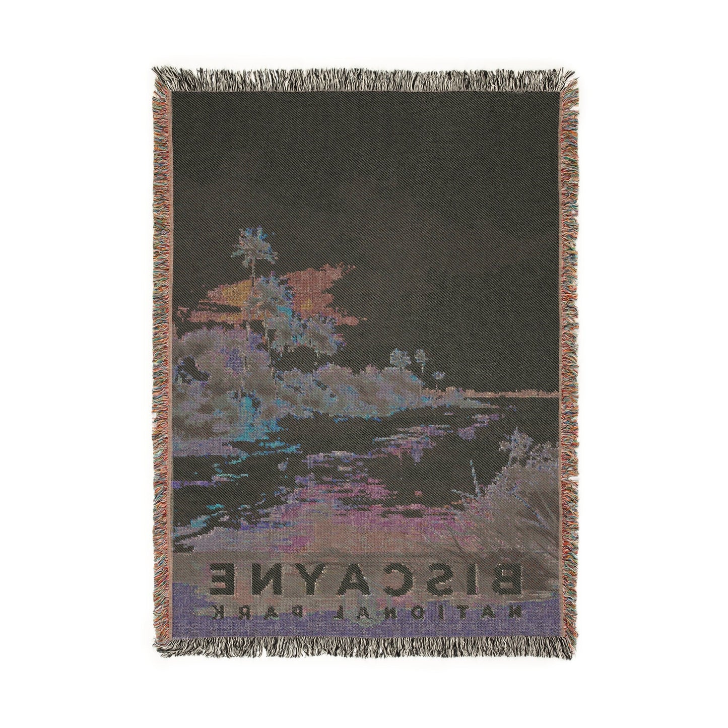 Biscayne National Park Woven Blanket | S08