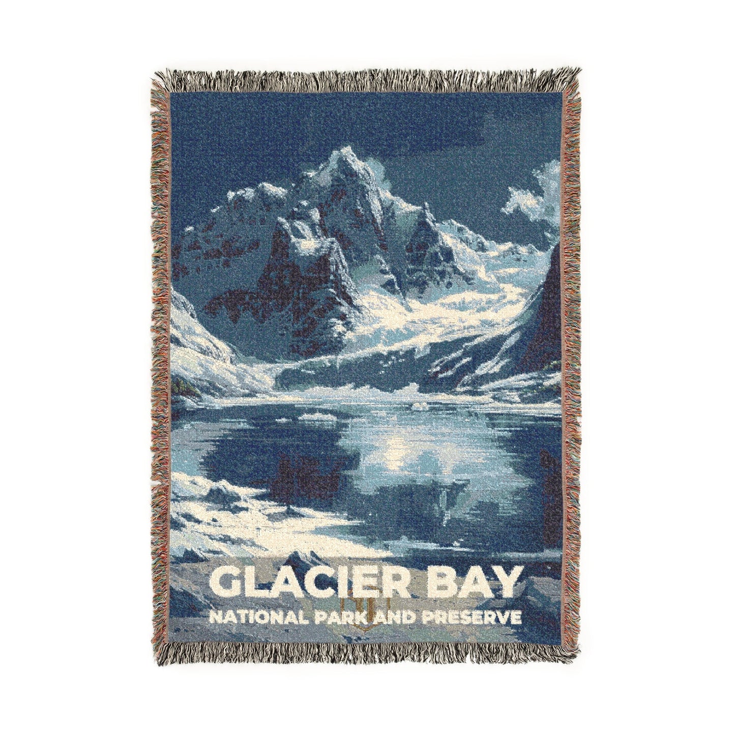 Glacier Bay National Park Woven Blanket | S18