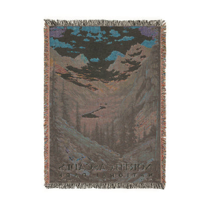 North Cascades National Park Woven Blanket | S02