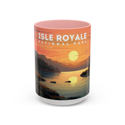 Isle Royale National Park Mug | Accent Coffee Mug (11, 15oz)