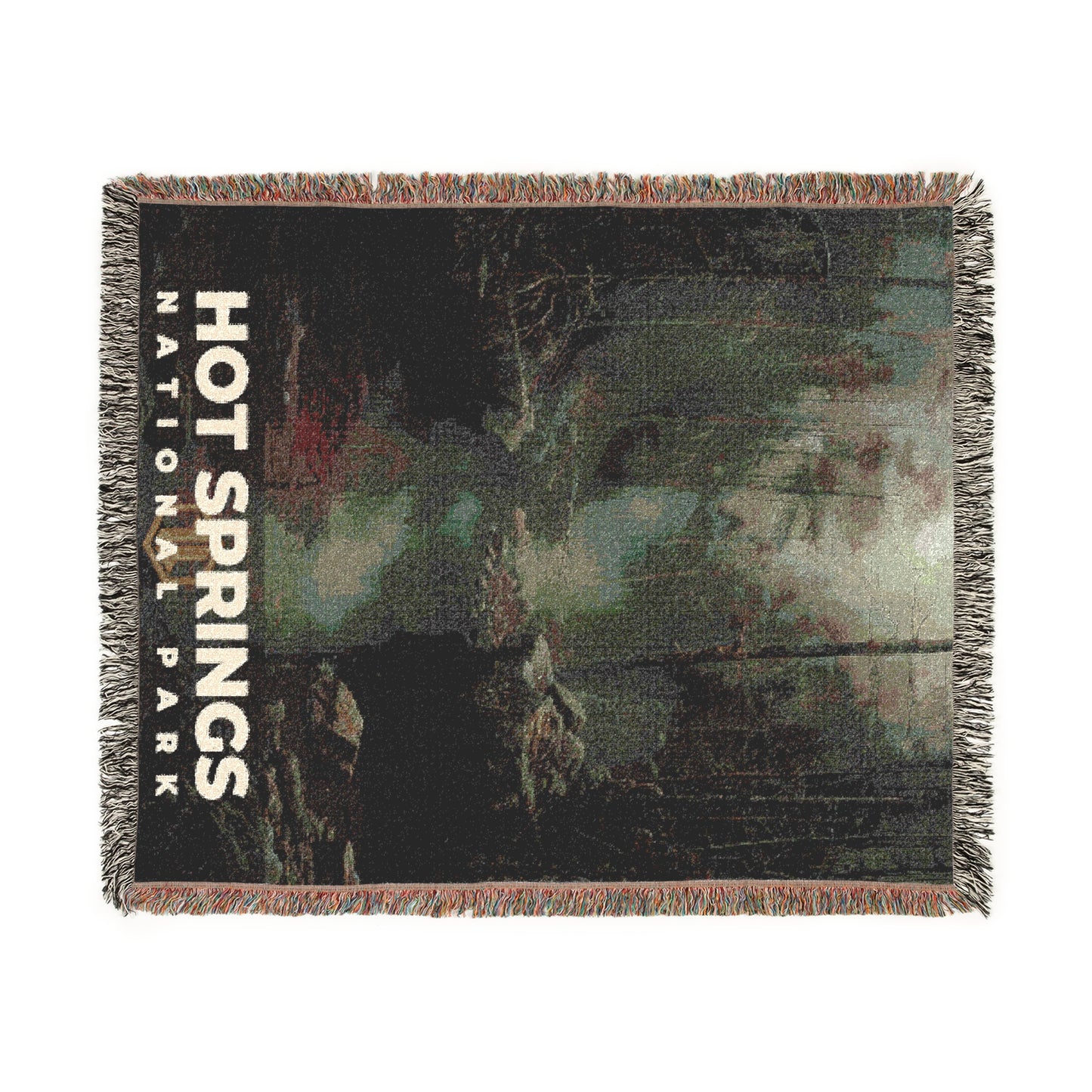 Hot Springs National Park Woven Blanket | S12
