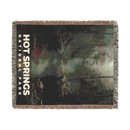 Hot Springs National Park Woven Blanket | S12