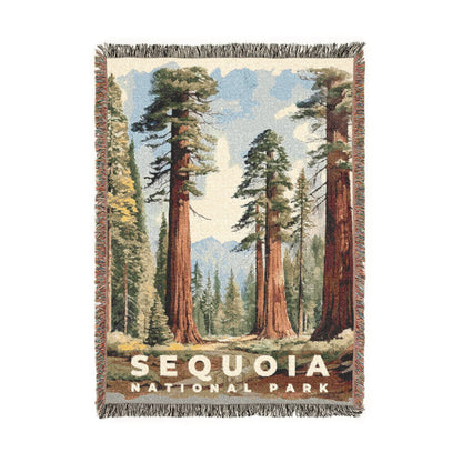 Sequoia National Park Woven Blanket | S08
