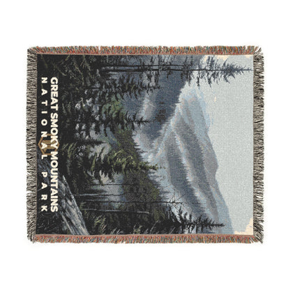 Great Smoky Mountains National Park Woven Blanket | S17