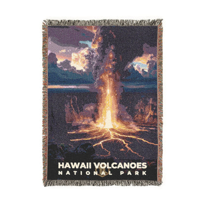 Hawaii Volcanoes National Park Woven Blanket | S13