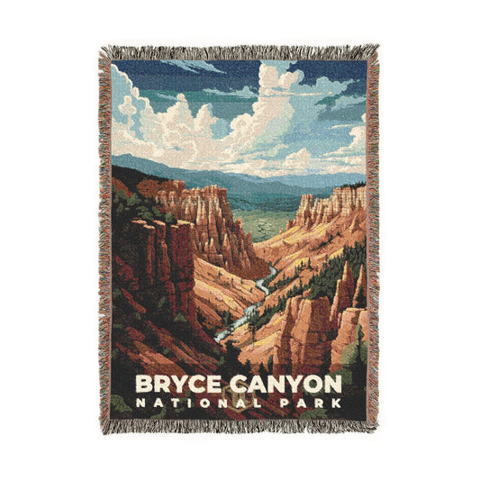 Bryce Canyon National Park Woven Blanket | S07