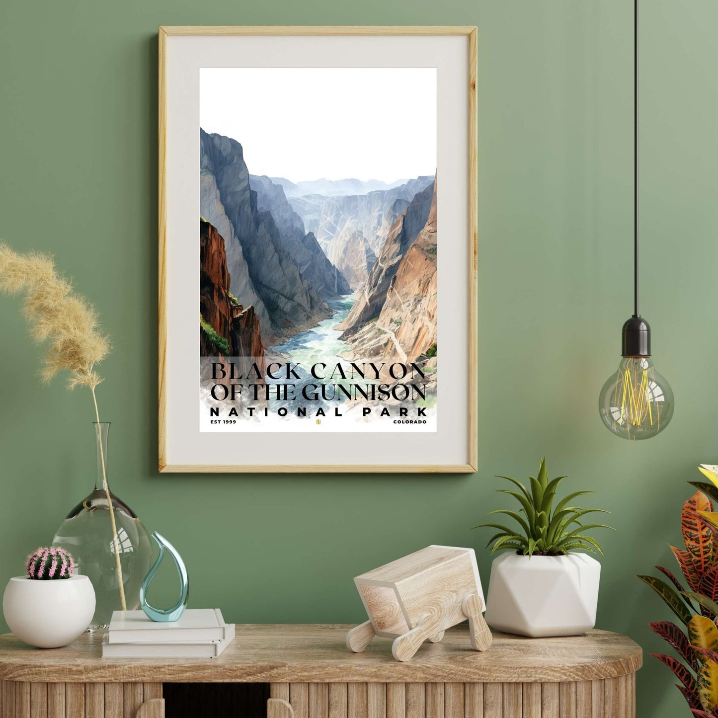 Black Canyon National Park Poster | S04