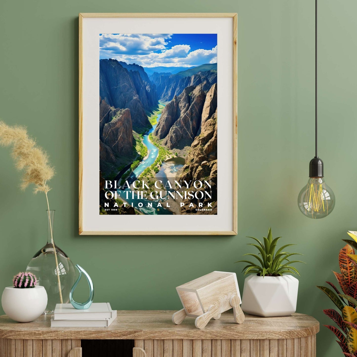 Black Canyon National Park Poster | S10