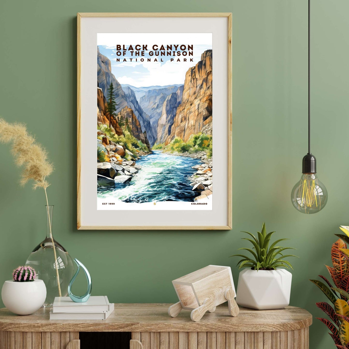 Black Canyon National Park Poster | S08