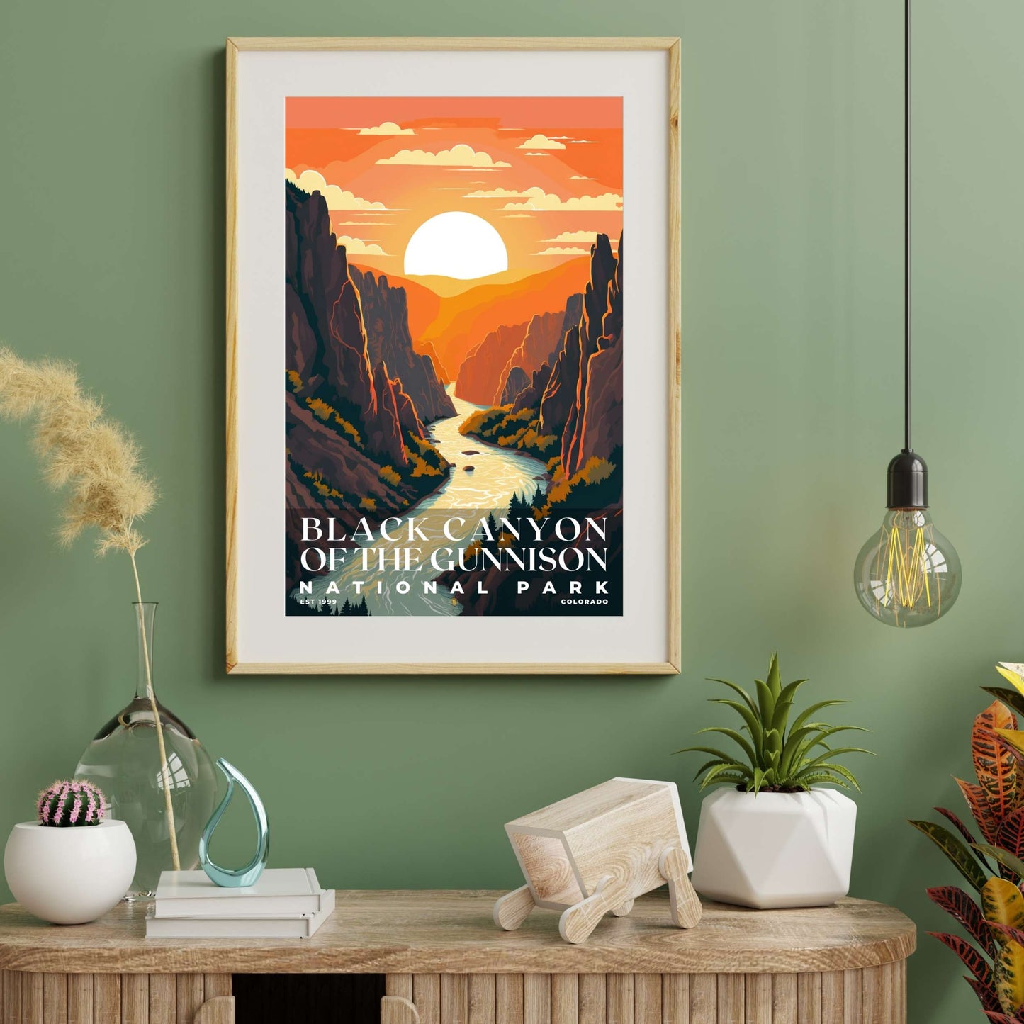 Black Canyon National Park Poster | S05