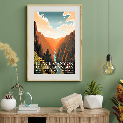 Black Canyon National Park Poster | S03