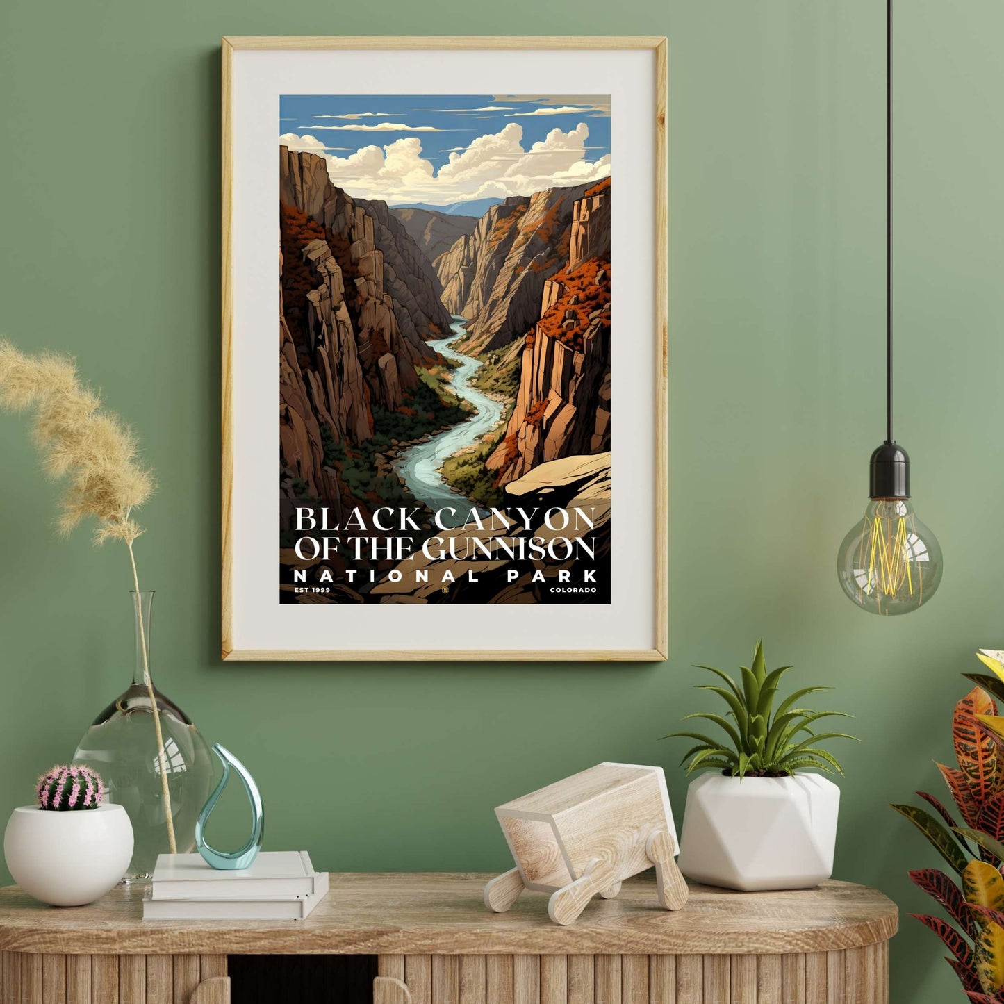 Black Canyon National Park Poster | S07