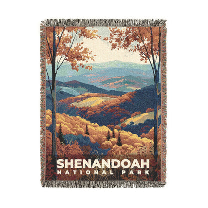 Shenandoah National Park Woven Blanket | S11