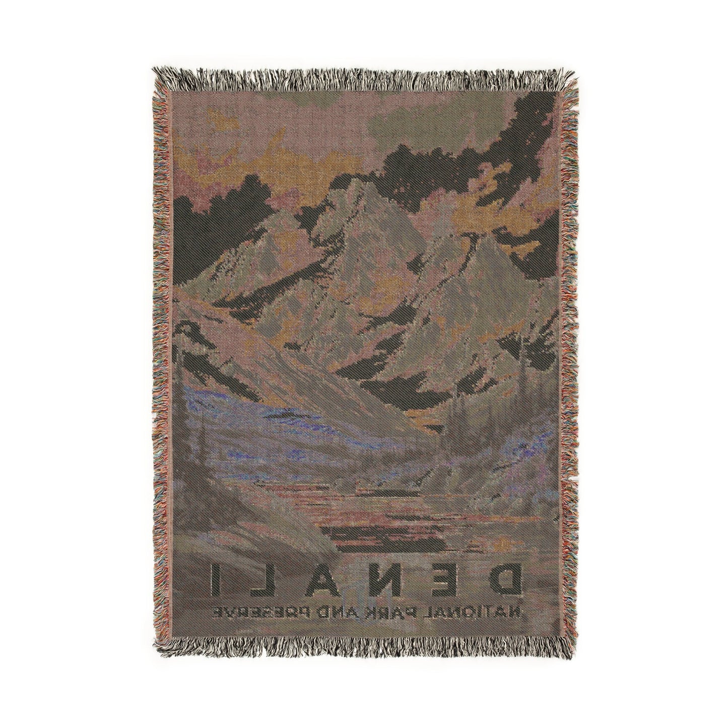 Denali National Park Woven Blanket | S11