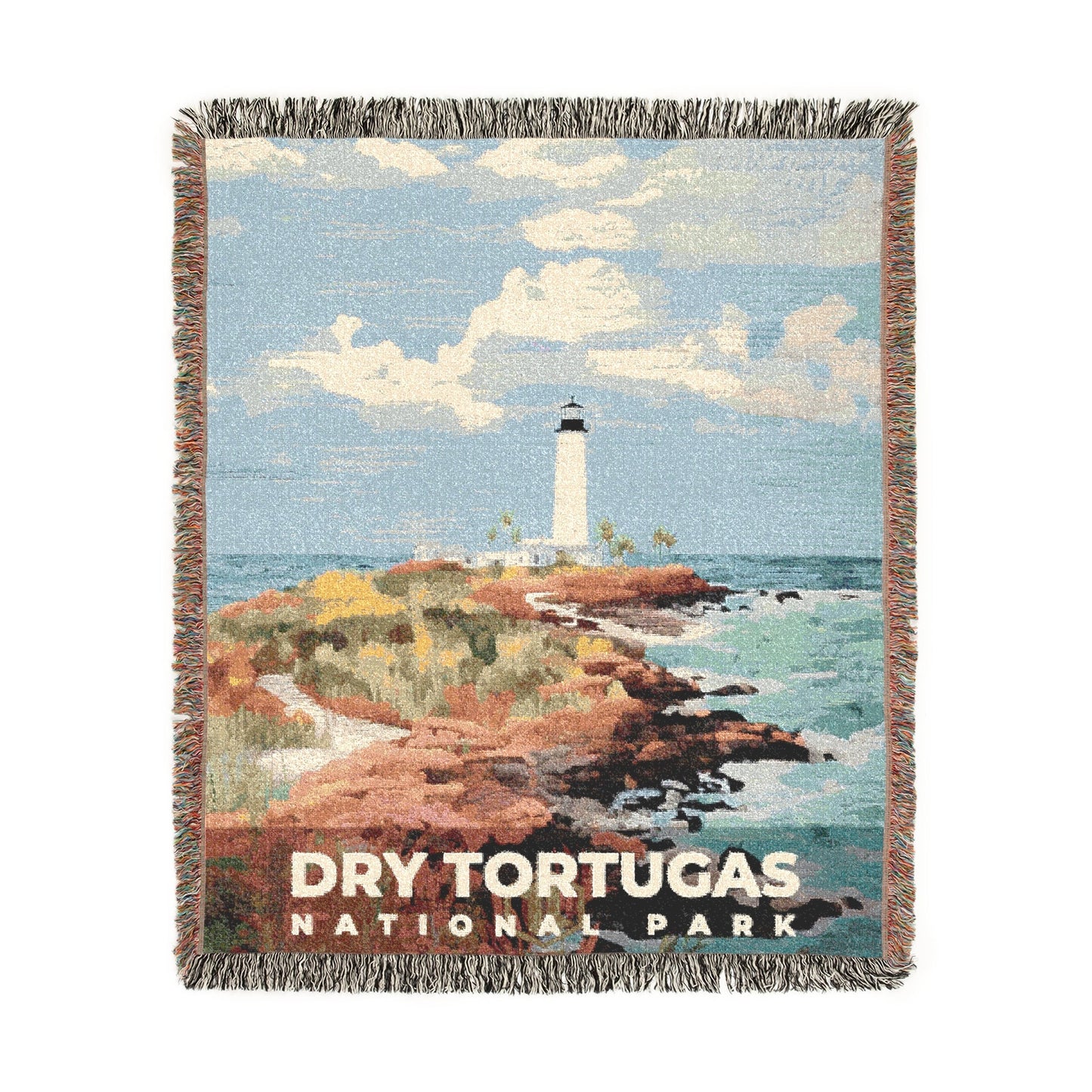 Dry Tortugas National Park Woven Blanket | S09