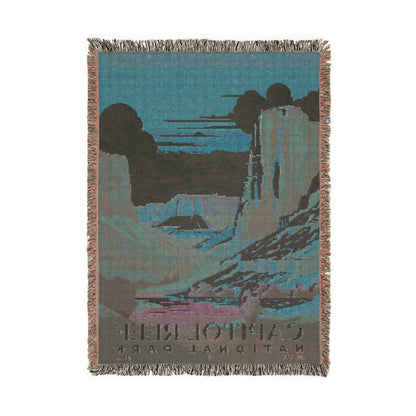 Capitol Reef National Park Woven Blanket | S05
