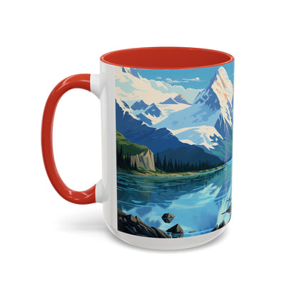 Glacier Bay National Park Mug | Accent Coffee Mug (11, 15oz)