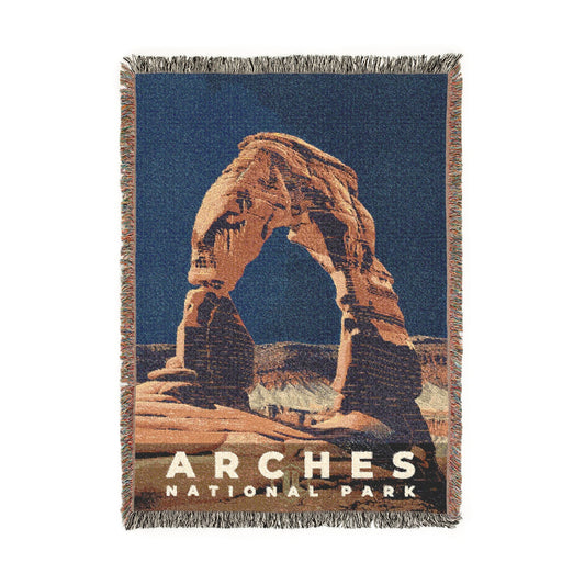 Arches National Park Woven Blanket | S19