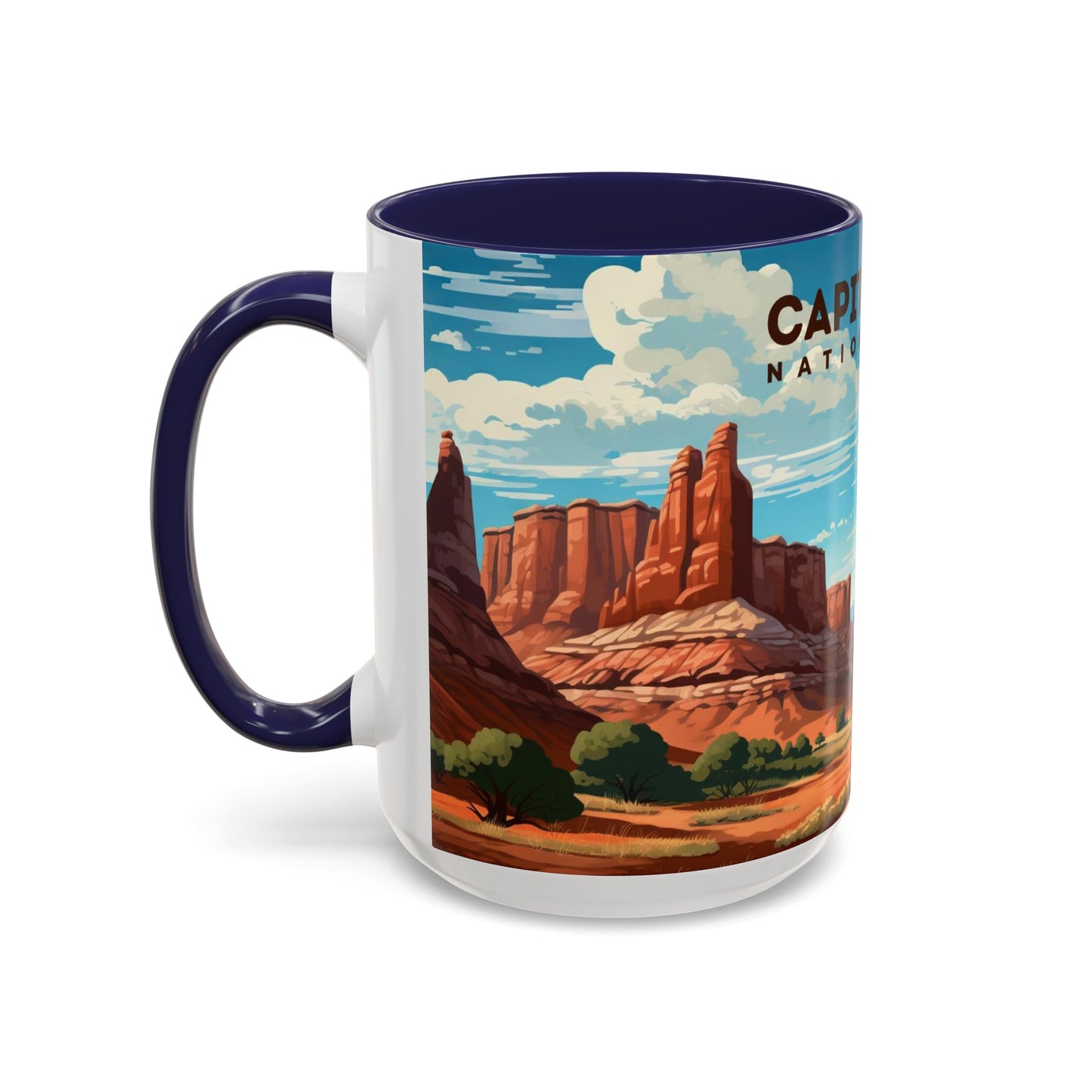 Capitol Reef National Park Mug | Accent Coffee Mug (11, 15oz)