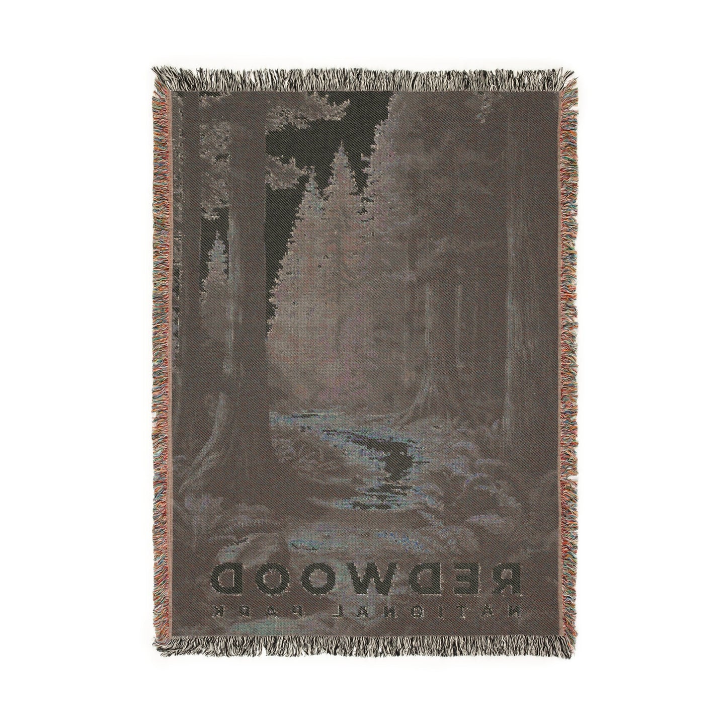 Redwood National Park Woven Blanket | S17