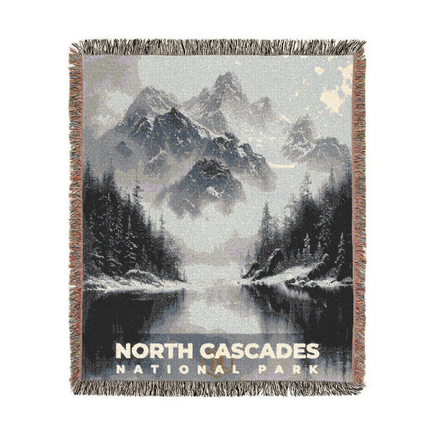 North Cascades National Park Woven Blanket | S15