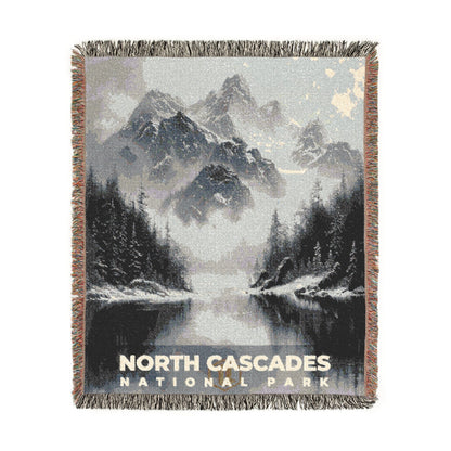 North Cascades National Park Woven Blanket | S15