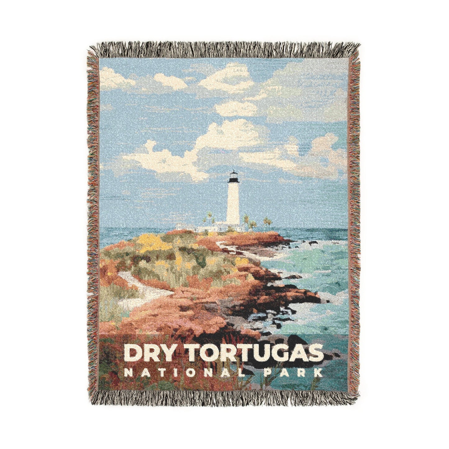 Dry Tortugas National Park Woven Blanket | S09