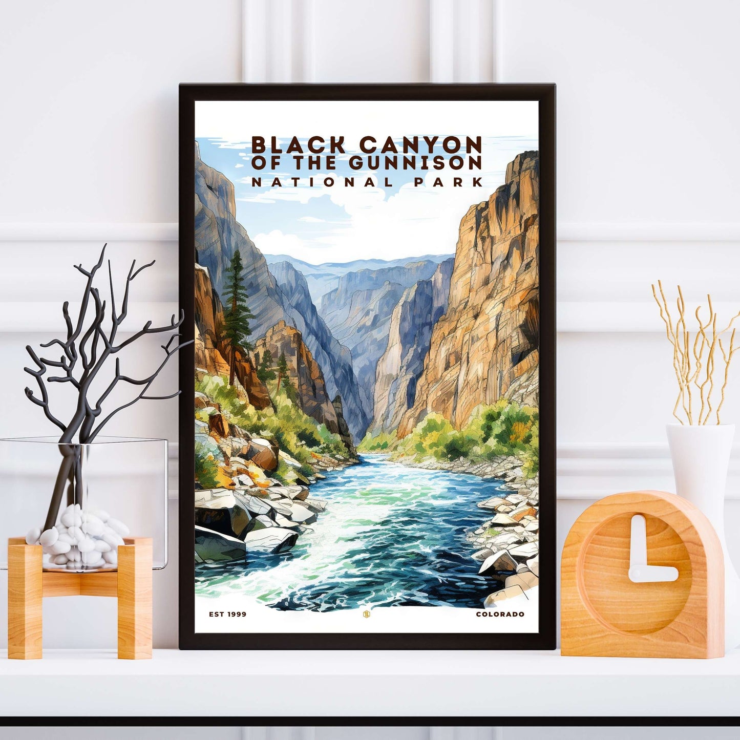 Black Canyon National Park Poster | S08