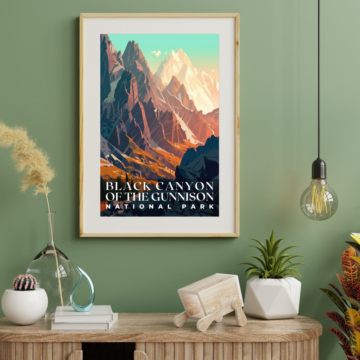 Black Canyon National Park Poster | S01