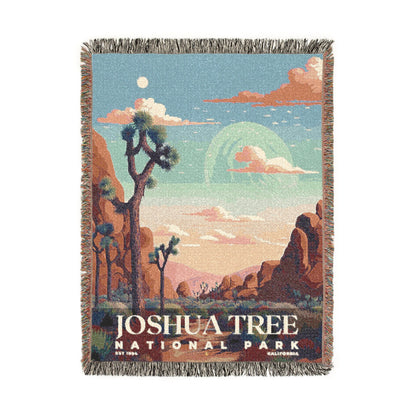 Joshua Tree National Park Woven Blanket | S05