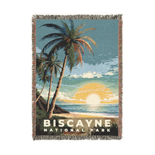 Biscayne National Park Woven Blanket | S07