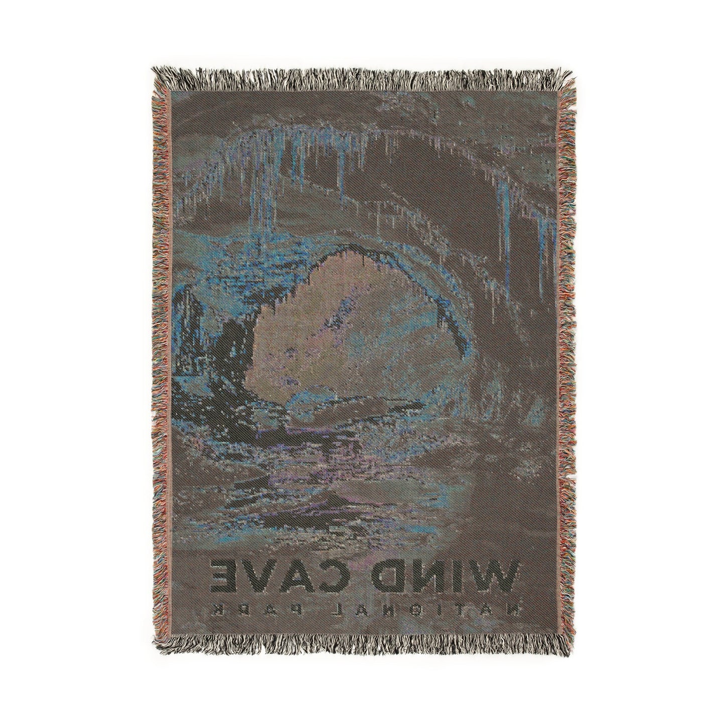 Wind Cave National Park Woven Blanket | S18