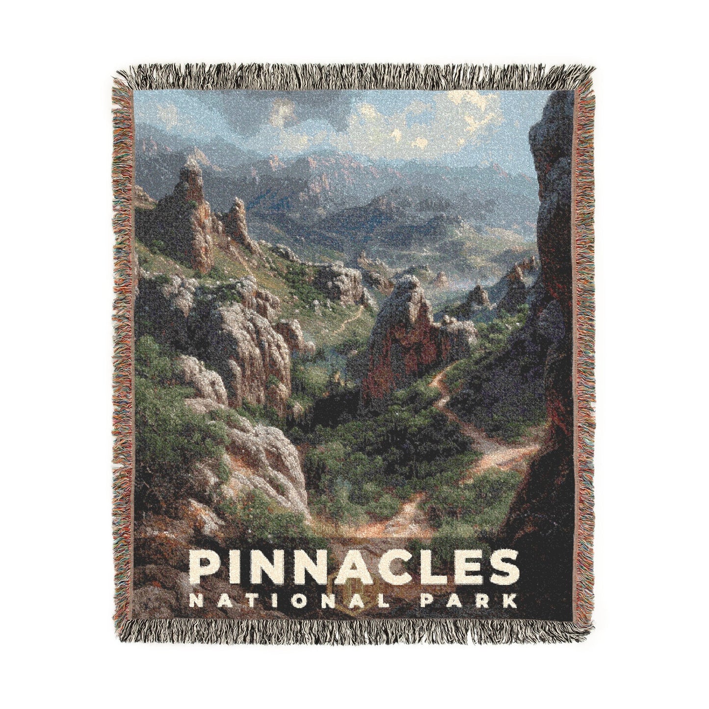 Pinnacles National Park Woven Blanket | S12