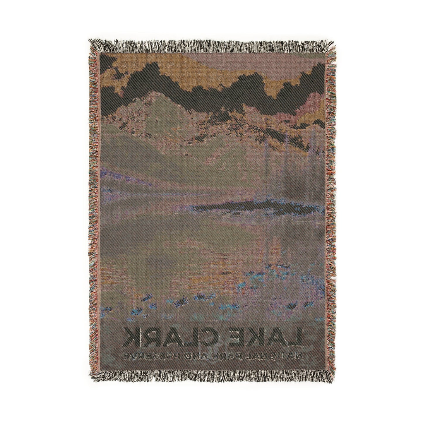 Lake Clark National Park Woven Blanket | S13