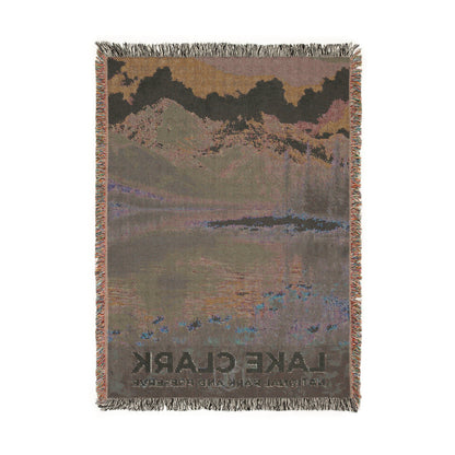 Lake Clark National Park Woven Blanket | S13