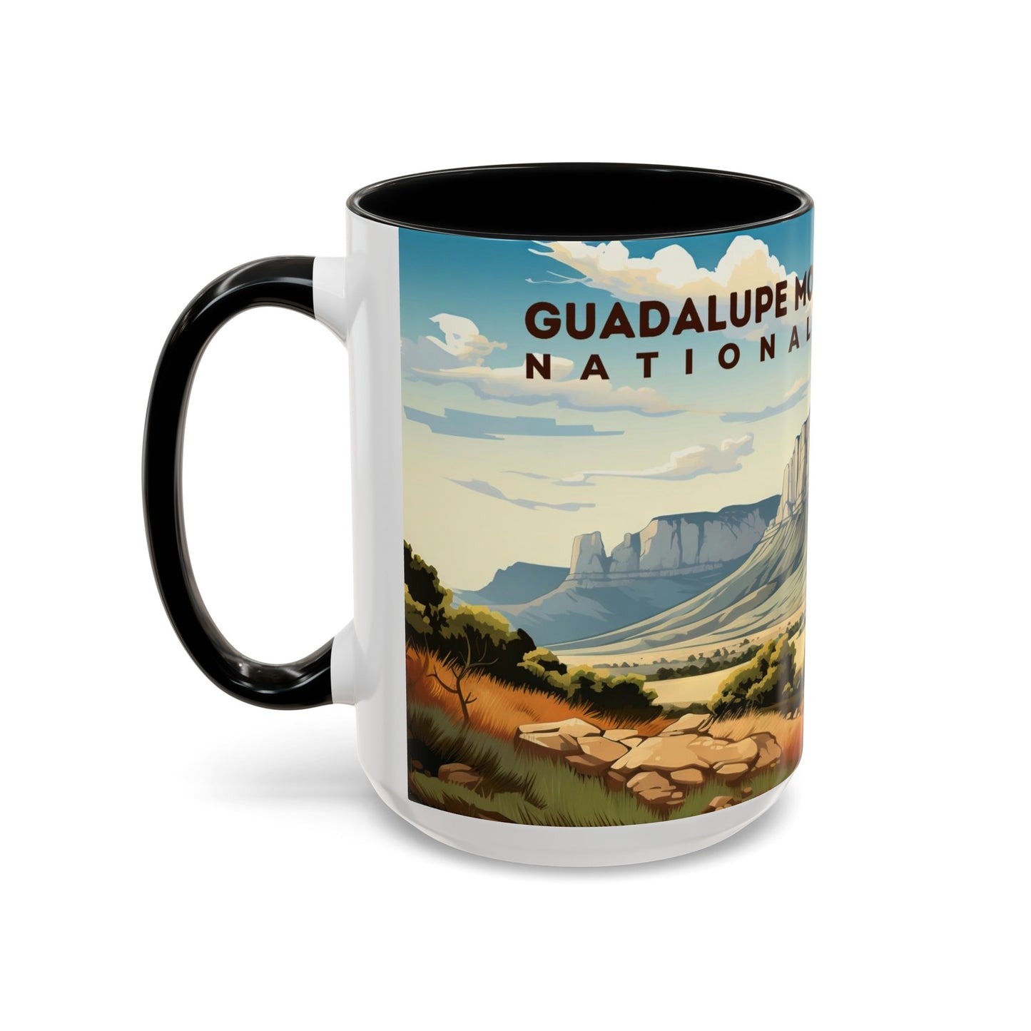 Guadalupe Mountains National Park Mug | Accent Coffee Mug (11, 15oz)