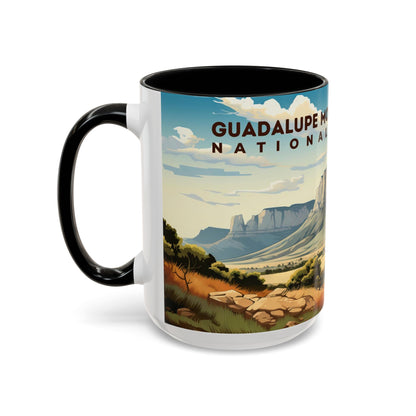 Guadalupe Mountains National Park Mug | Accent Coffee Mug (11, 15oz)