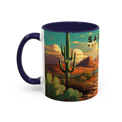 Saguaro National Park Mug | Accent Coffee Mug (11, 15oz)