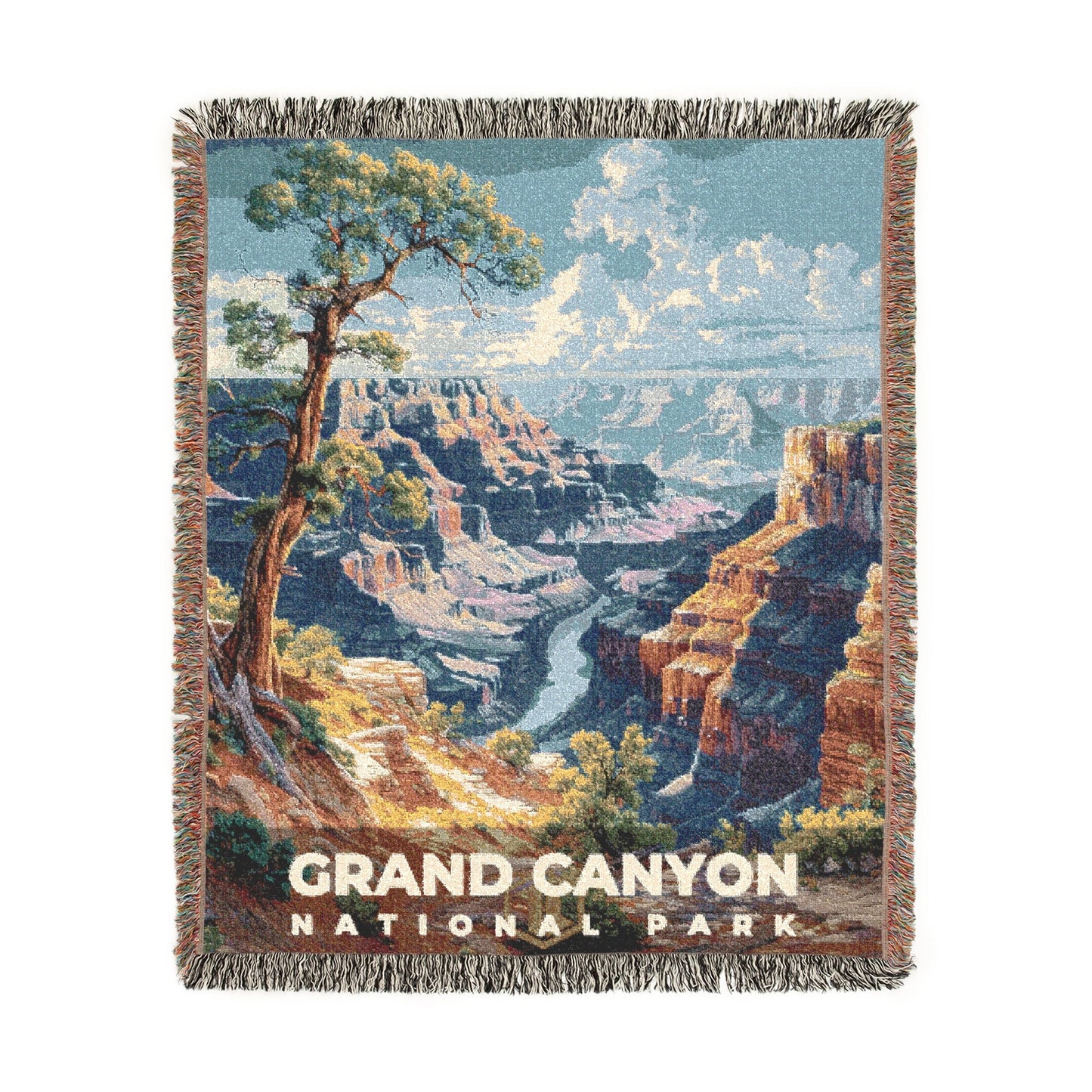 Grand Canyon National Park Woven Blanket | S18