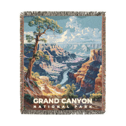 Grand Canyon National Park Woven Blanket | S18