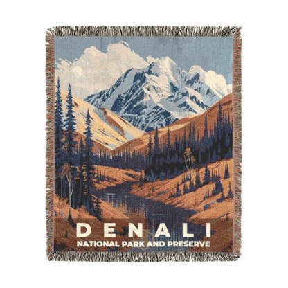 Denali National Park Woven Blanket | S19