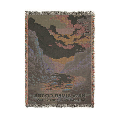 New River Gorge National Park Woven Blanket | S07